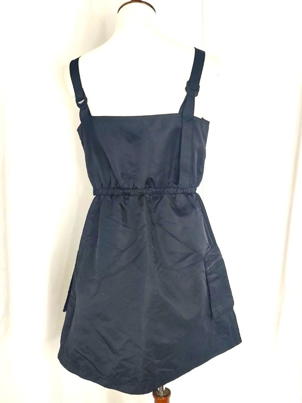 Adidas Originals Nylon Dress Black S Athleisure - Picture 5 of 16